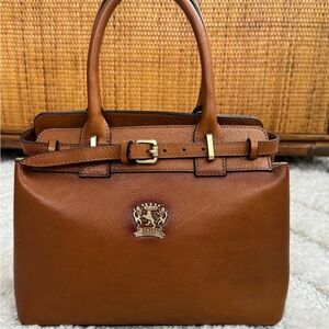 Pratesi Top Handle Belted Bag